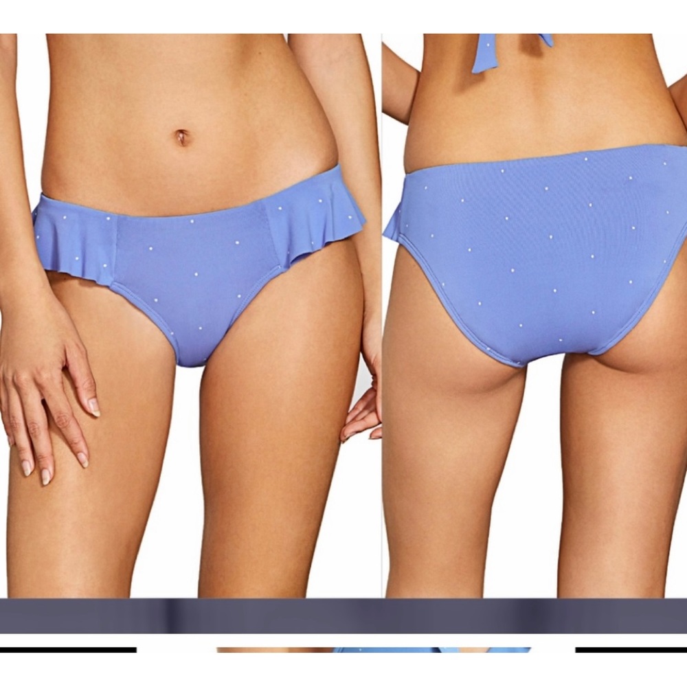 NWT Robin Piccone Jennie ruffle bikini bottom
